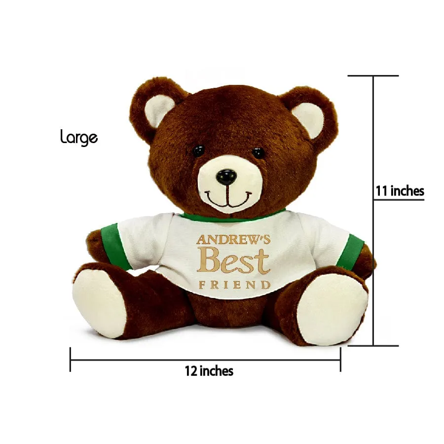 3 Plush Teddy Bears With Option to Personalize