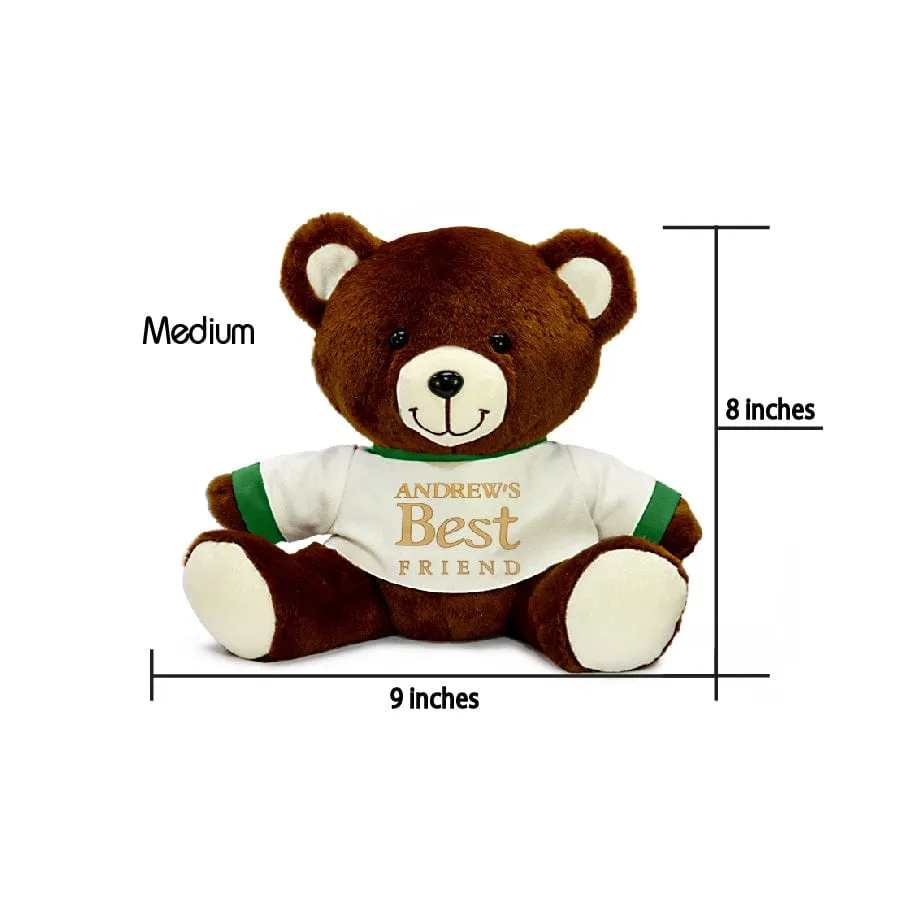 3 Plush Teddy Bears With Option to Personalize