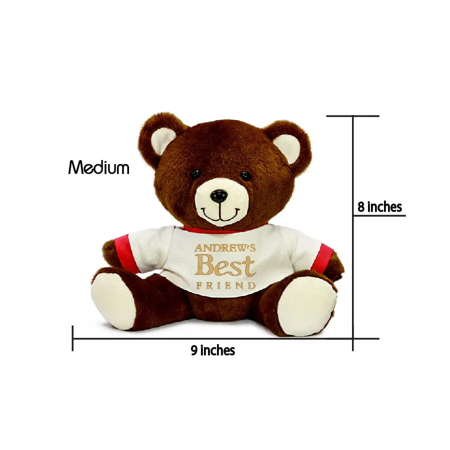 3 Plush Teddy Bears With Option to Personalize