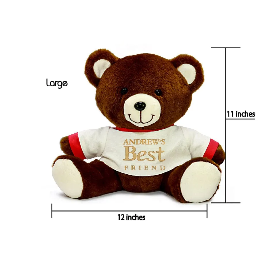 3 Plush Teddy Bears With Option to Personalize