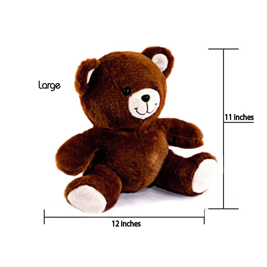 3 Plush Teddy Bears With Option to Personalize