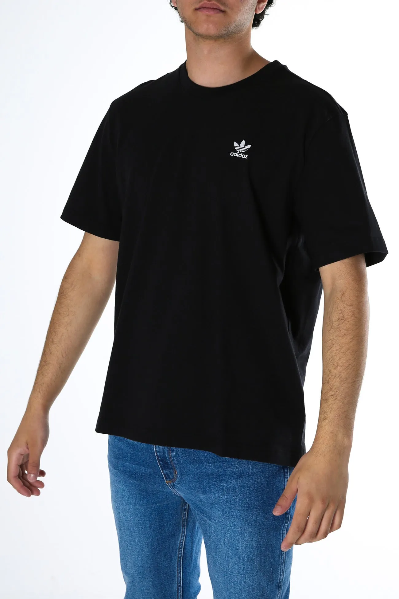 Adicolor Classics Back And Front Trefoil Boxy Tee Black