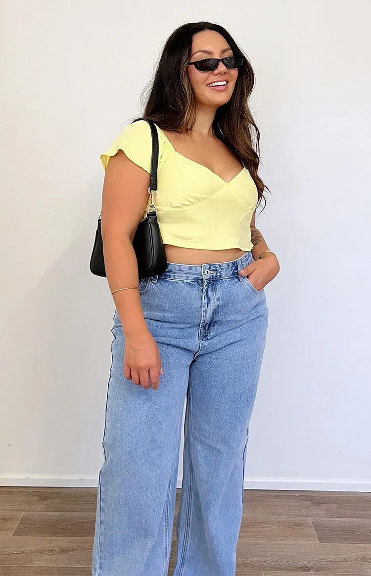 Anna Yellow Top