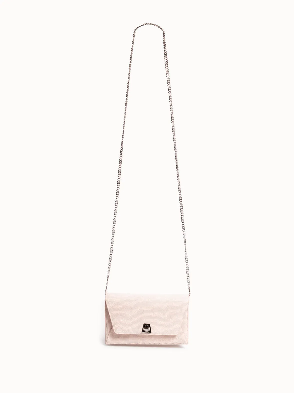 Anouk Envelope Bag With Shiny Lizard Finish