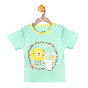 Bear & bunny BFF Snap Up Tee