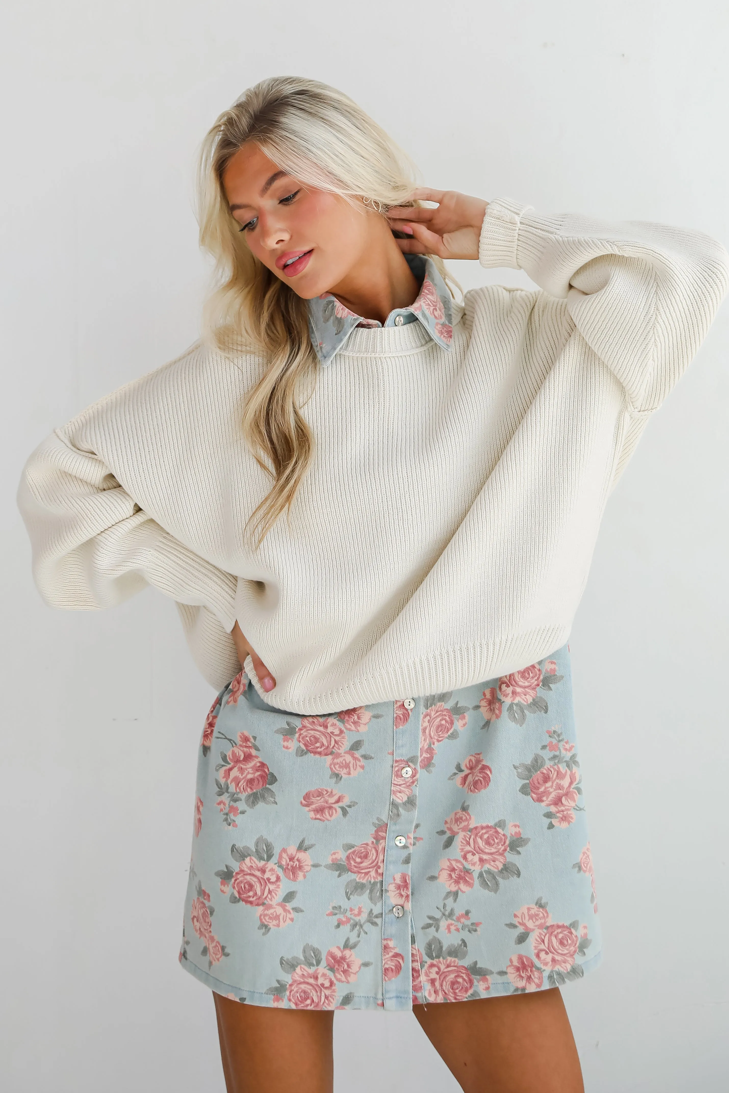 Classically Comfy Oversized Sweater - DOORBUSTER