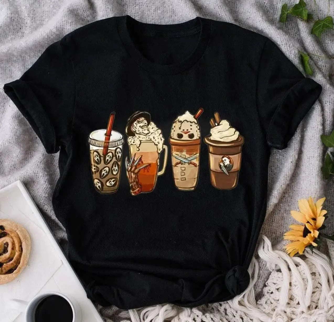 Coffee Lattes T-Shirt – For the Latte Lovers and Coffee Enthusiasts