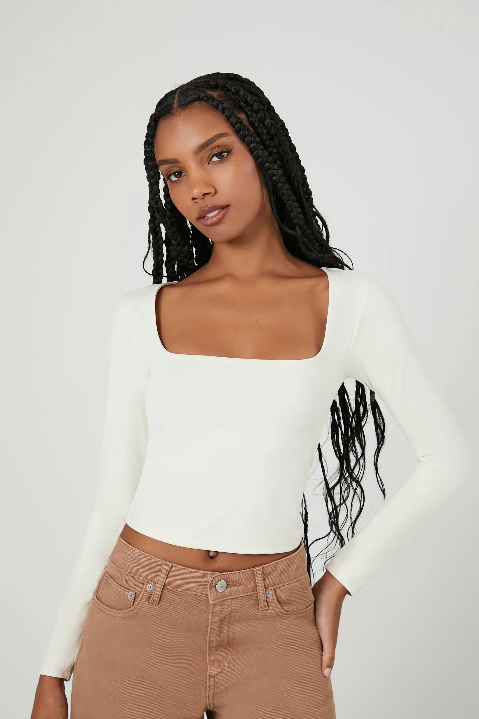 Contour Sculpt Long-Sleeve Top