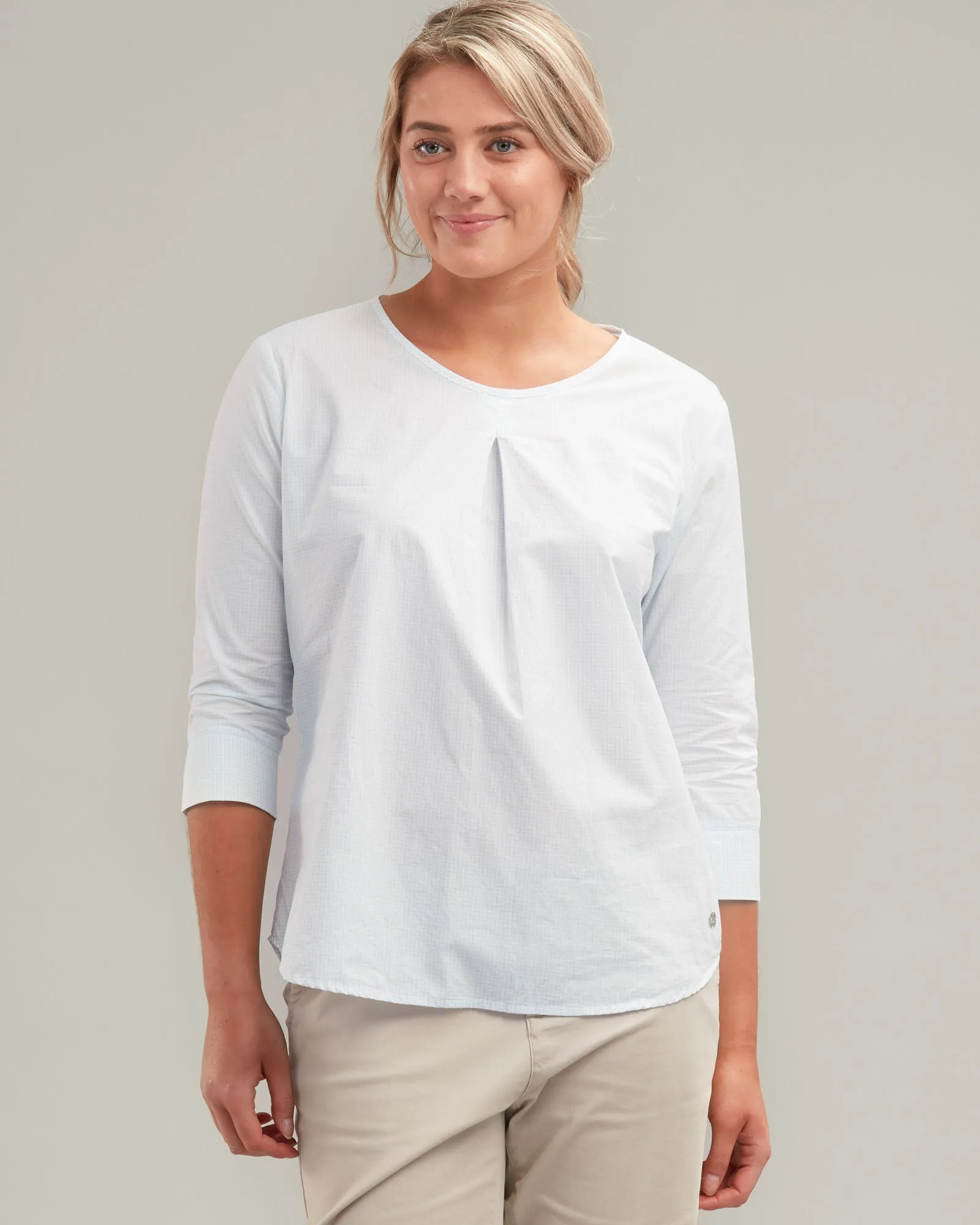 COTTON SPLIT CUFF TOP2