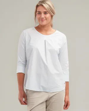 COTTON SPLIT CUFF TOP2