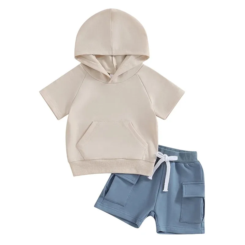 Cozy Playtime Hoodie & Shorts Set