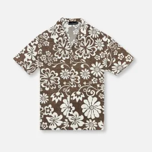 Damron Tropical Resort Revere Collar Shirt