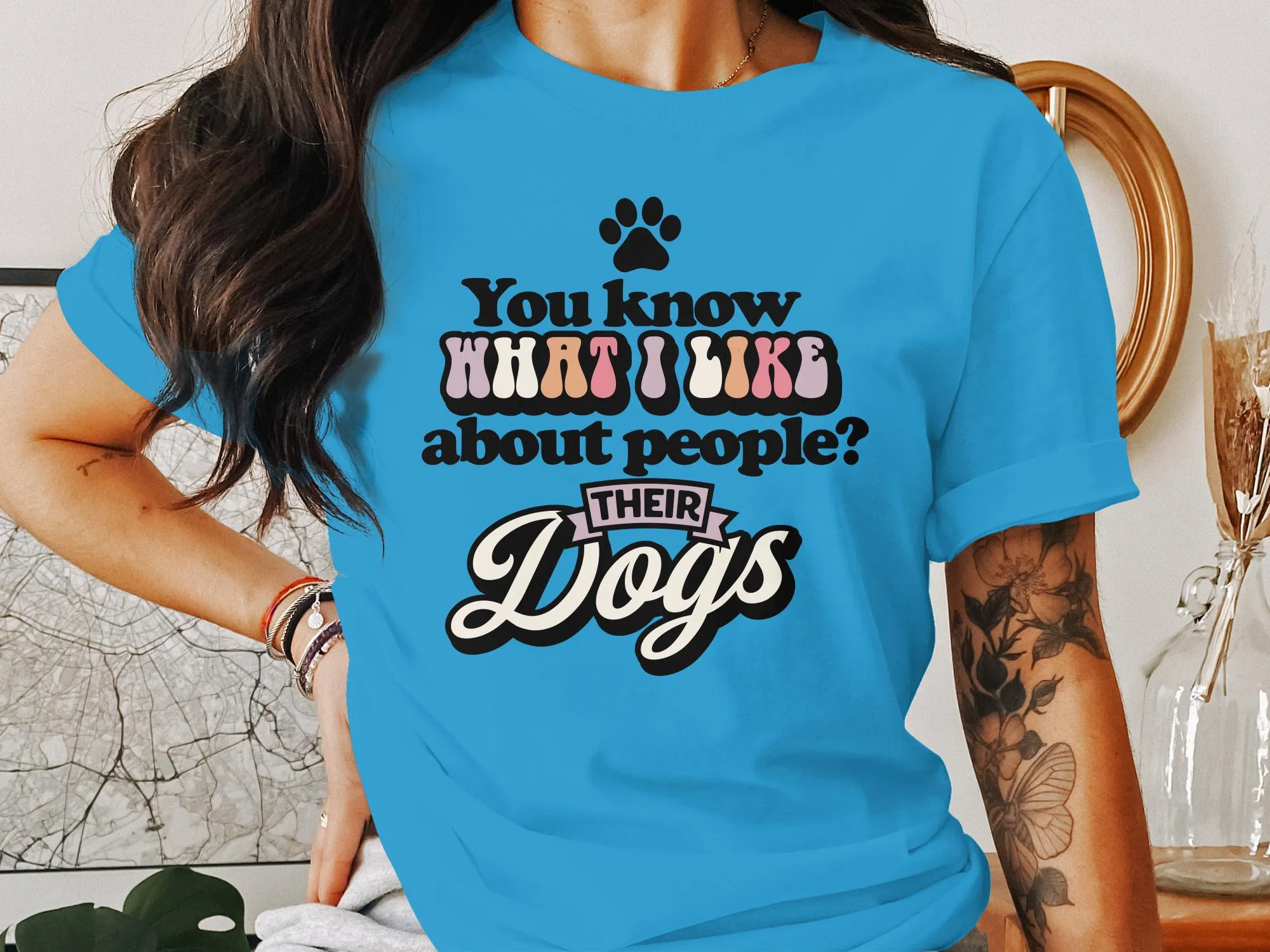 Dog Lover T-Shirt, Funny Dog Quote Tee, Pet Owner Gift, Unisex Graphic Shirt, Casual Canine Apparel, Comfy Cotton Top