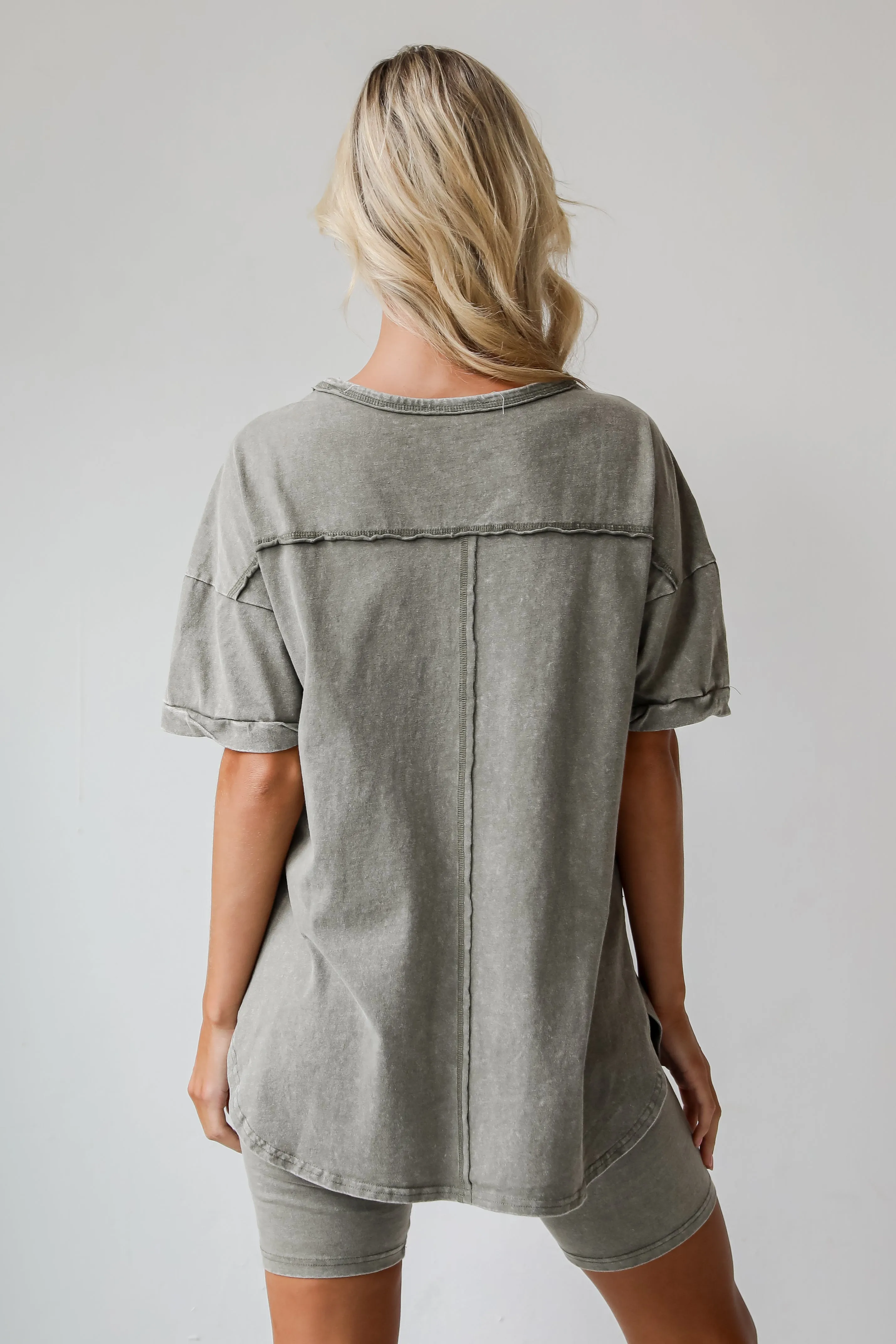 FINAL SALE - Comfy Mindset Oversized Tee - DU DEAL