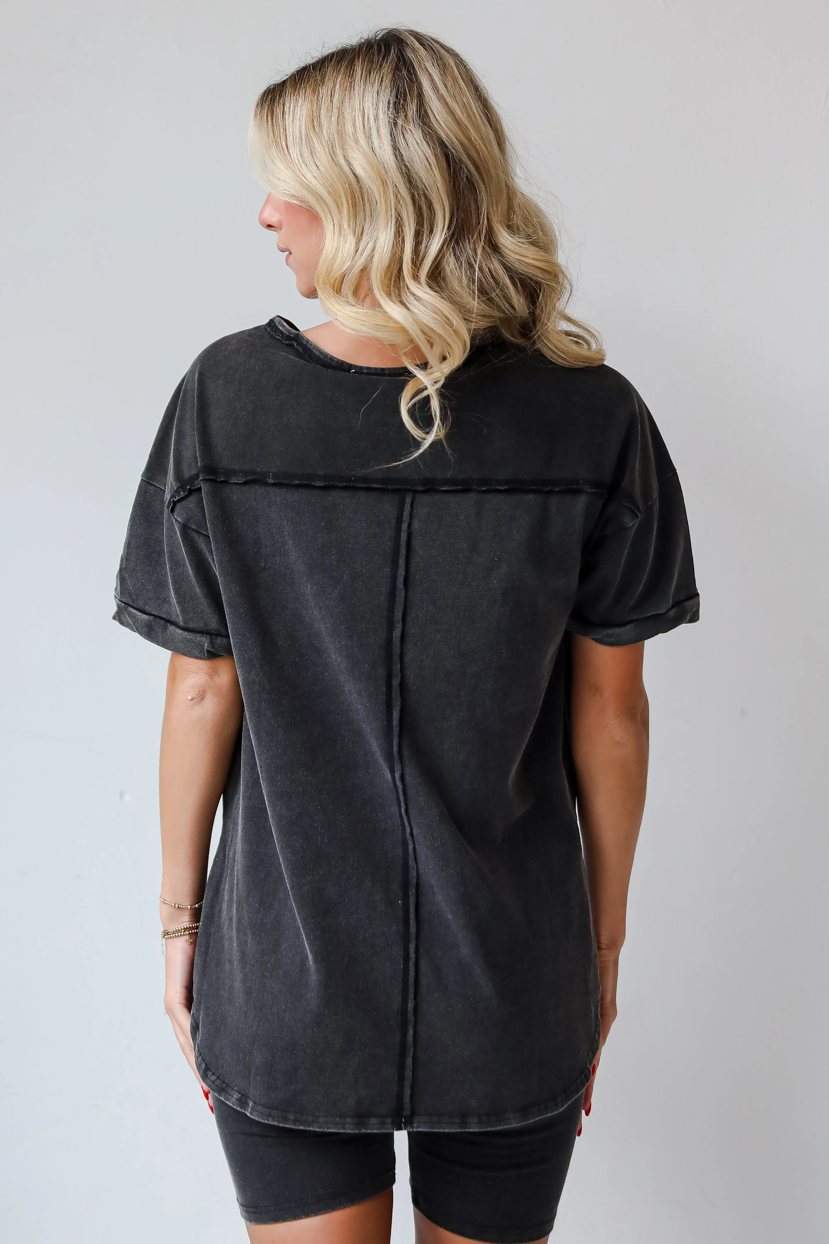 FINAL SALE - Comfy Mindset Oversized Tee - DU DEAL