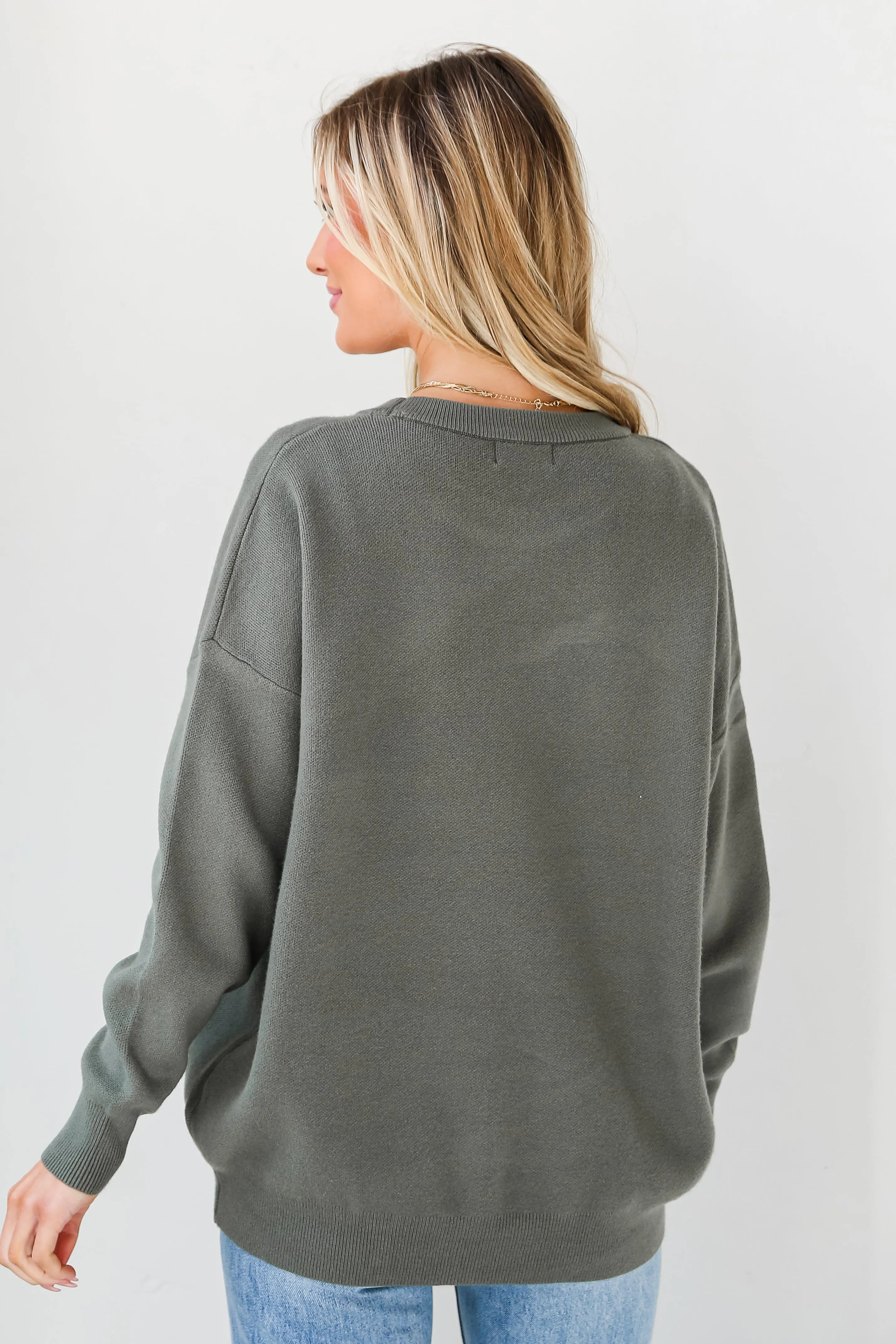 FINAL SALE - Maddy Oversized Sweater - DU DEAL