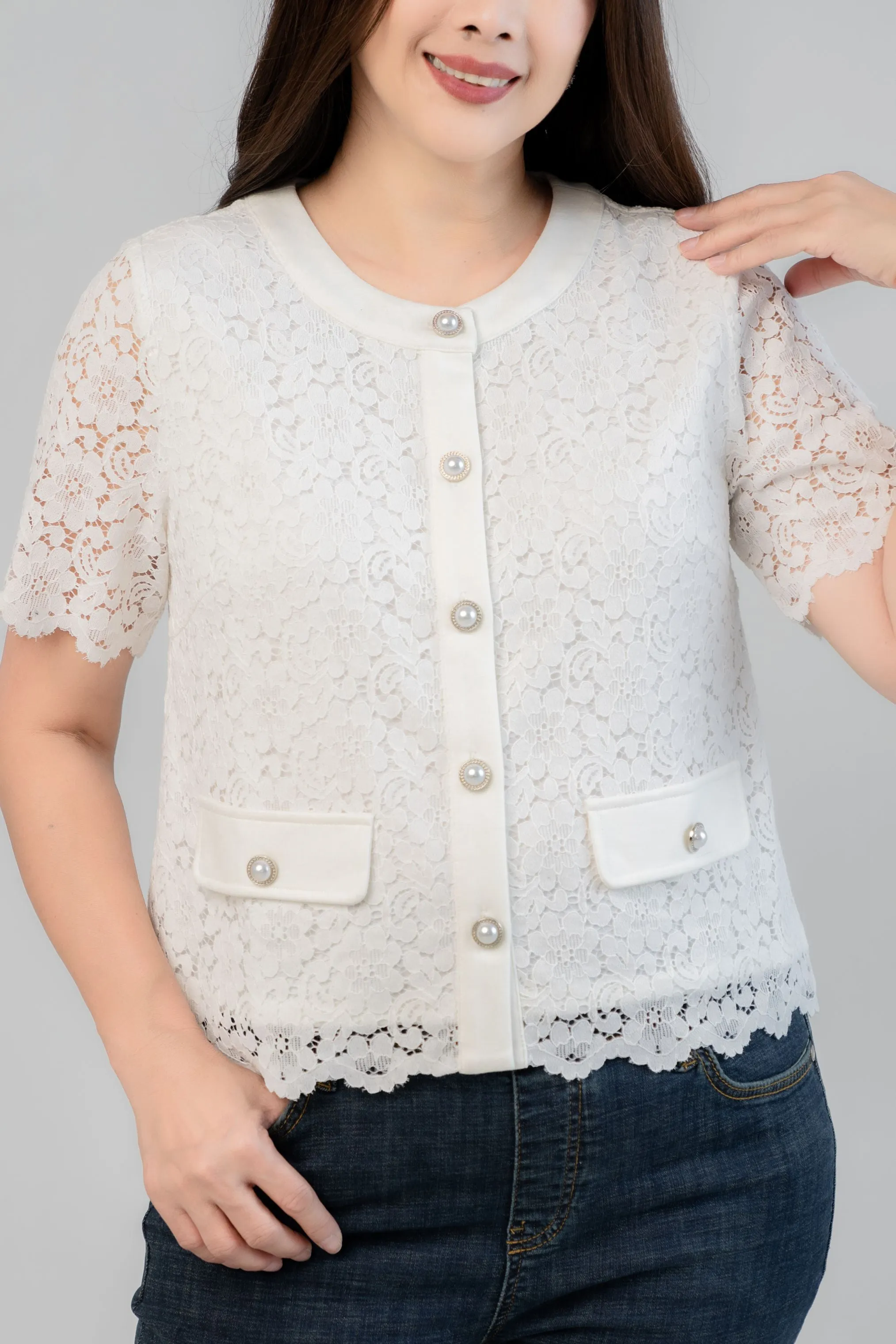 Floral Lace Top