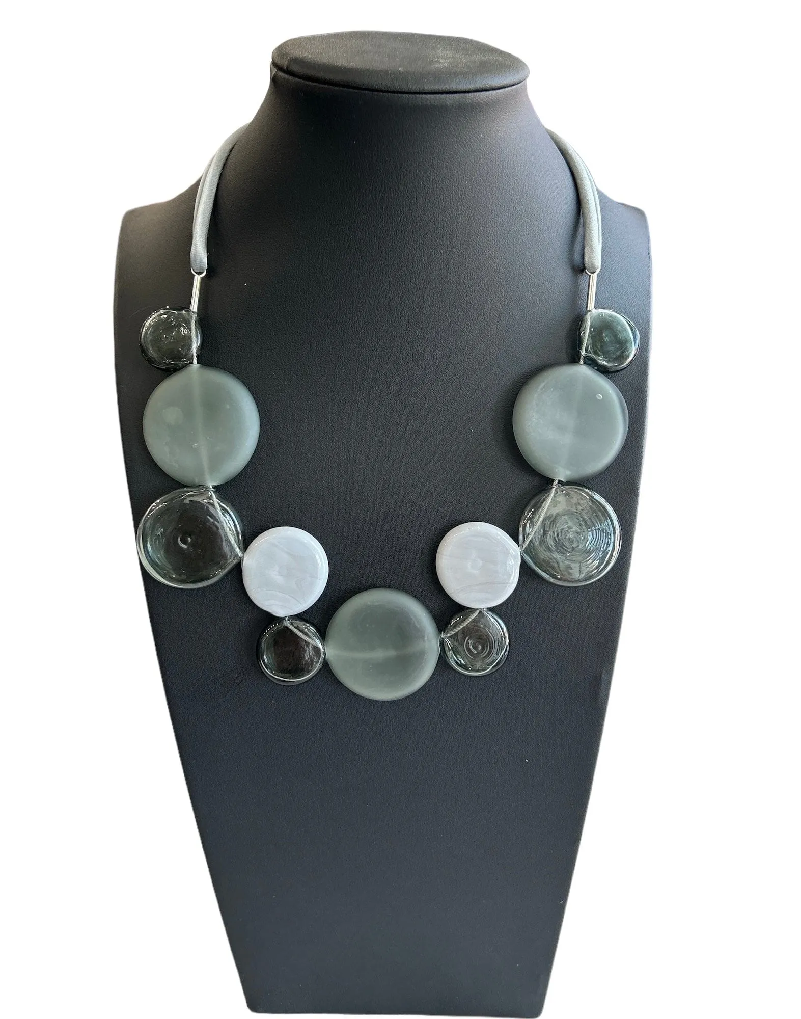 Giacinto Murano Glass Jewelry Necklace