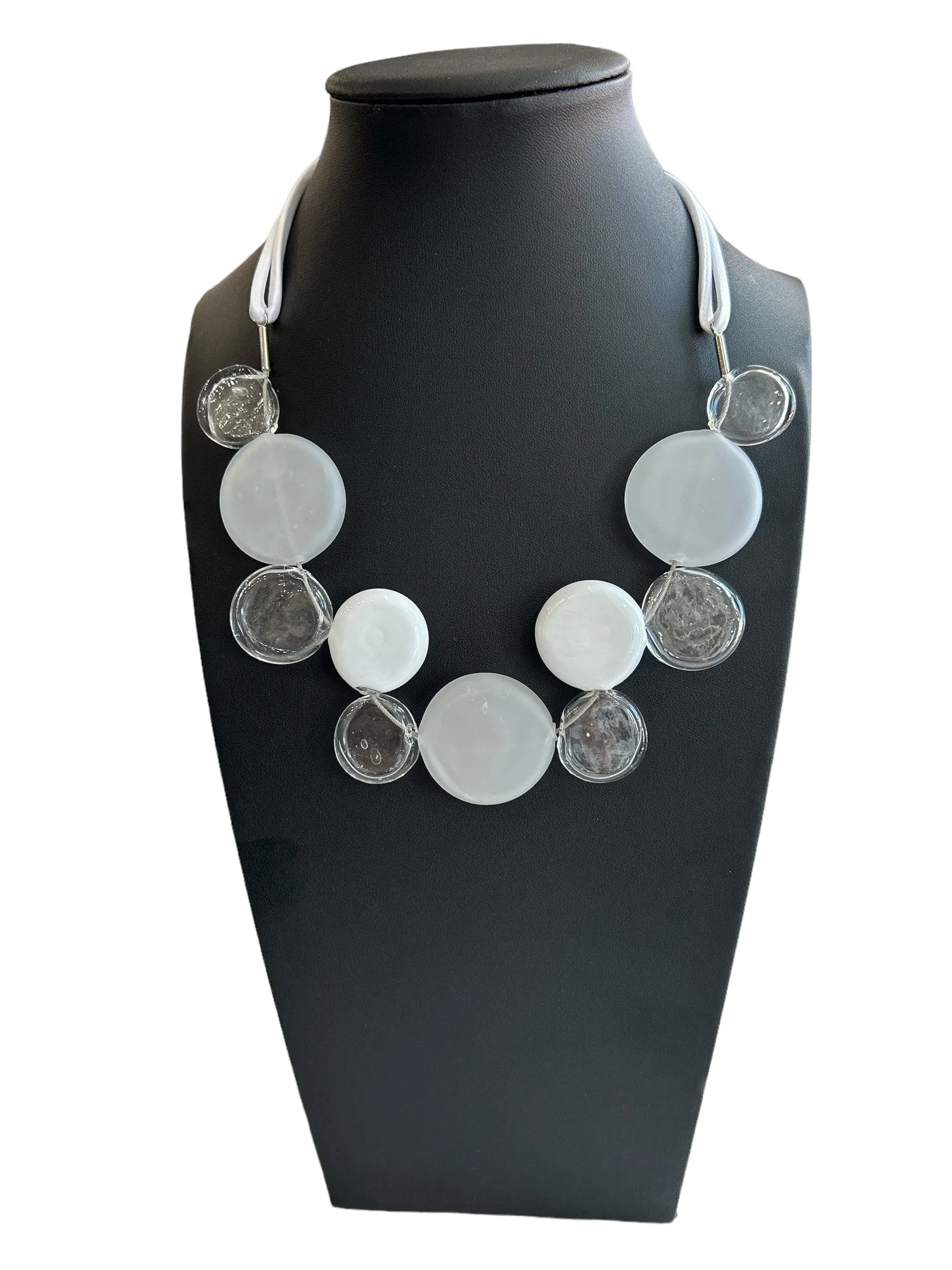 Giacinto Murano Glass Jewelry Necklace