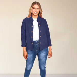 Hailey Jacket (Navy)