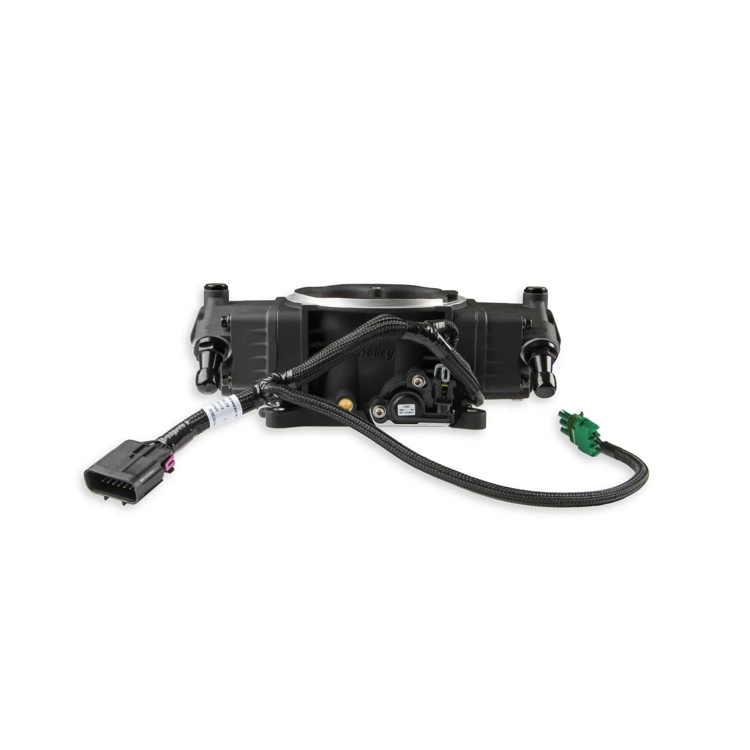 Holley EFI Terminator X MAX Stealth EFI Fuel Injection System - Square Bore - Black