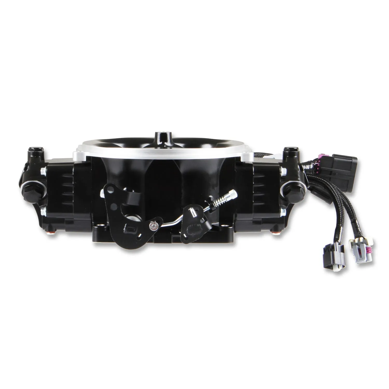 Holley EFI Terminator X Stealth Fuel Injection System - Multi Port - Power Module/Programmer/02 Sensor - Stainless - Black