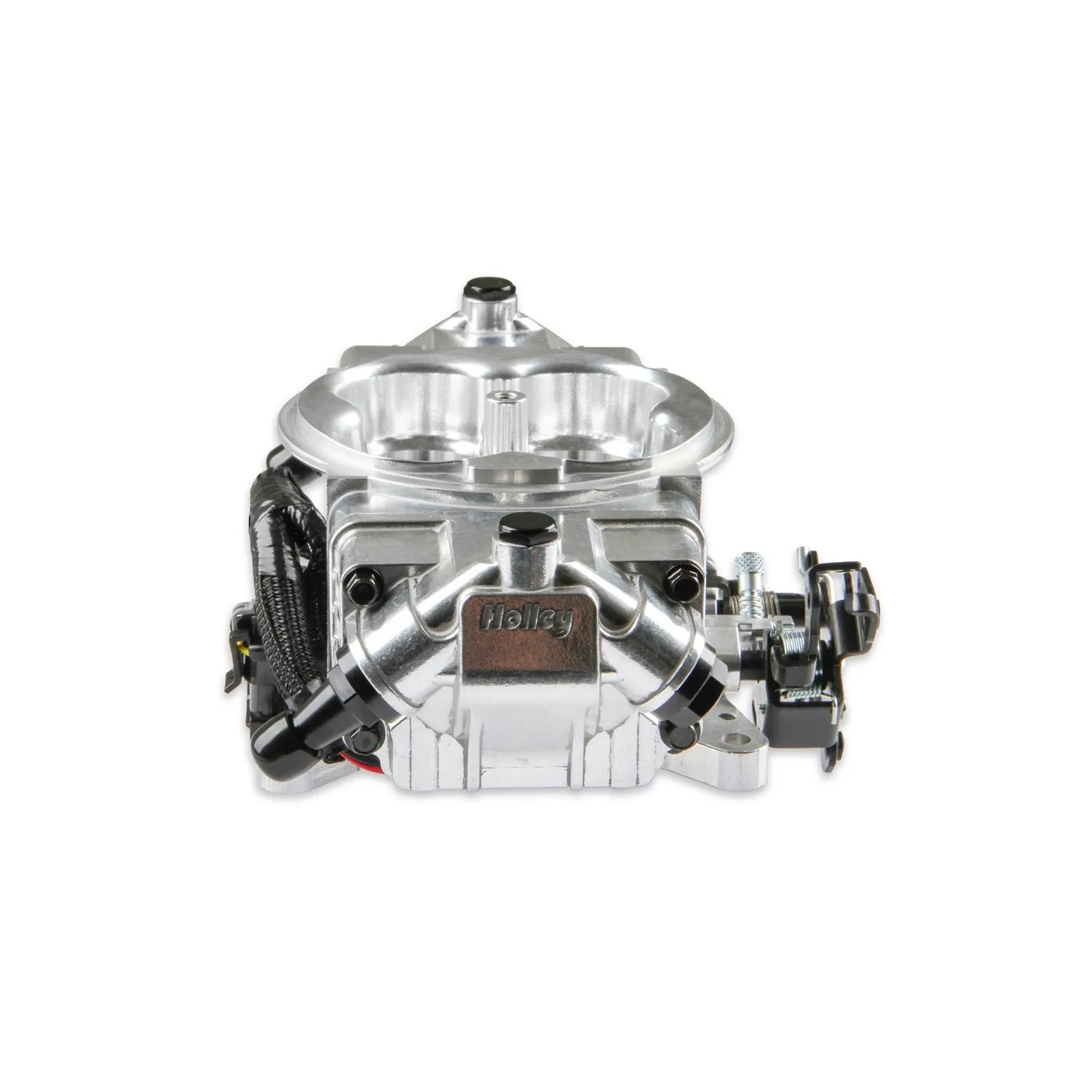 Holley EFI Terminator X Stealth Fuel Injection - Throttle Body - Square Bore - Silver - GM LS-Series