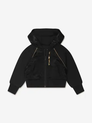 Karl Lagerfeld Girls Reversible Zip Up Top