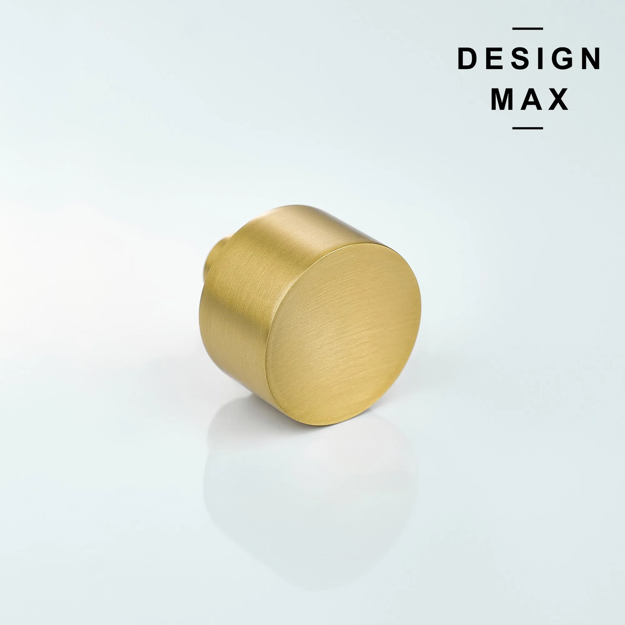 Klein Matte Solid Brass Cabinet Knob