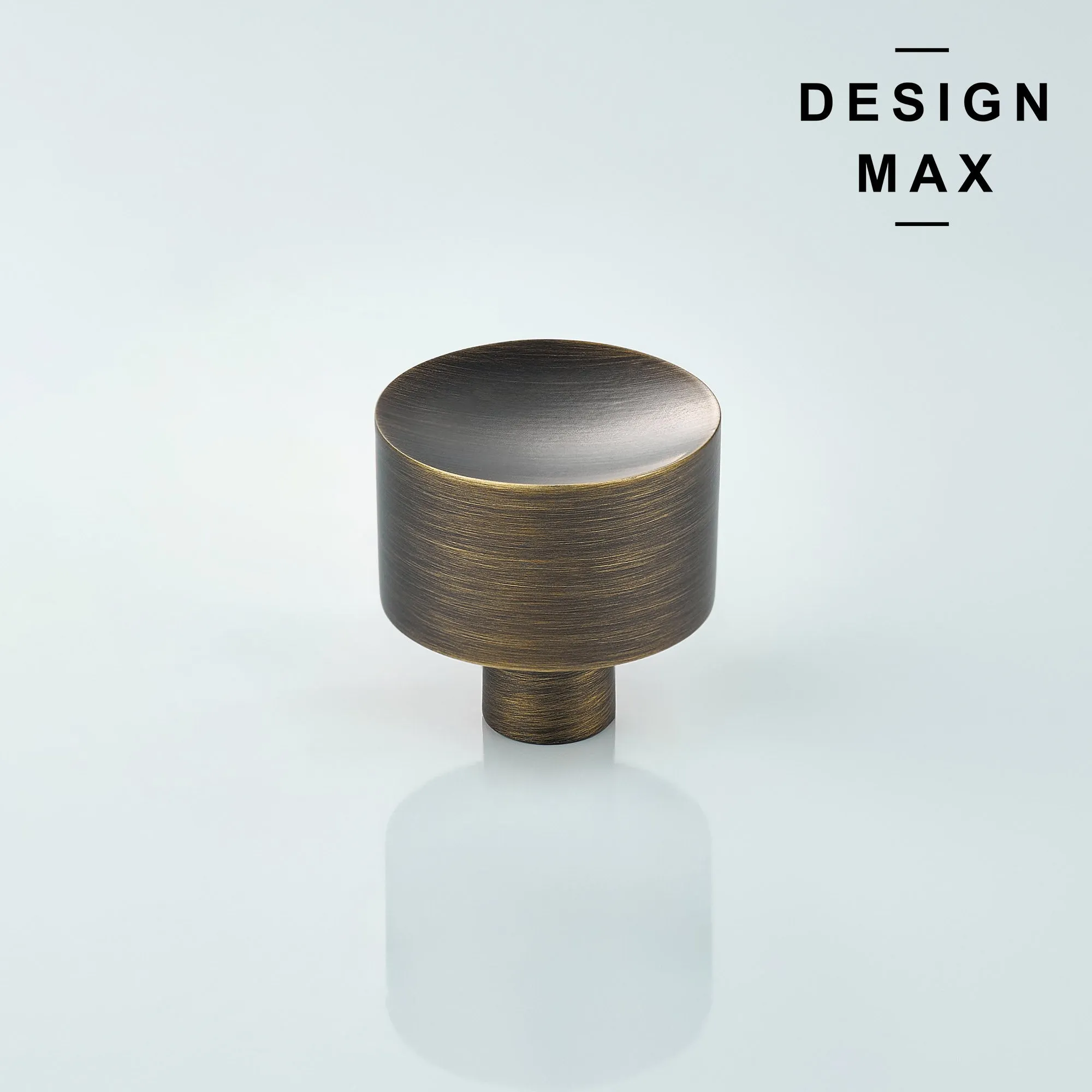 Klein Matte Solid Brass Cabinet Knob