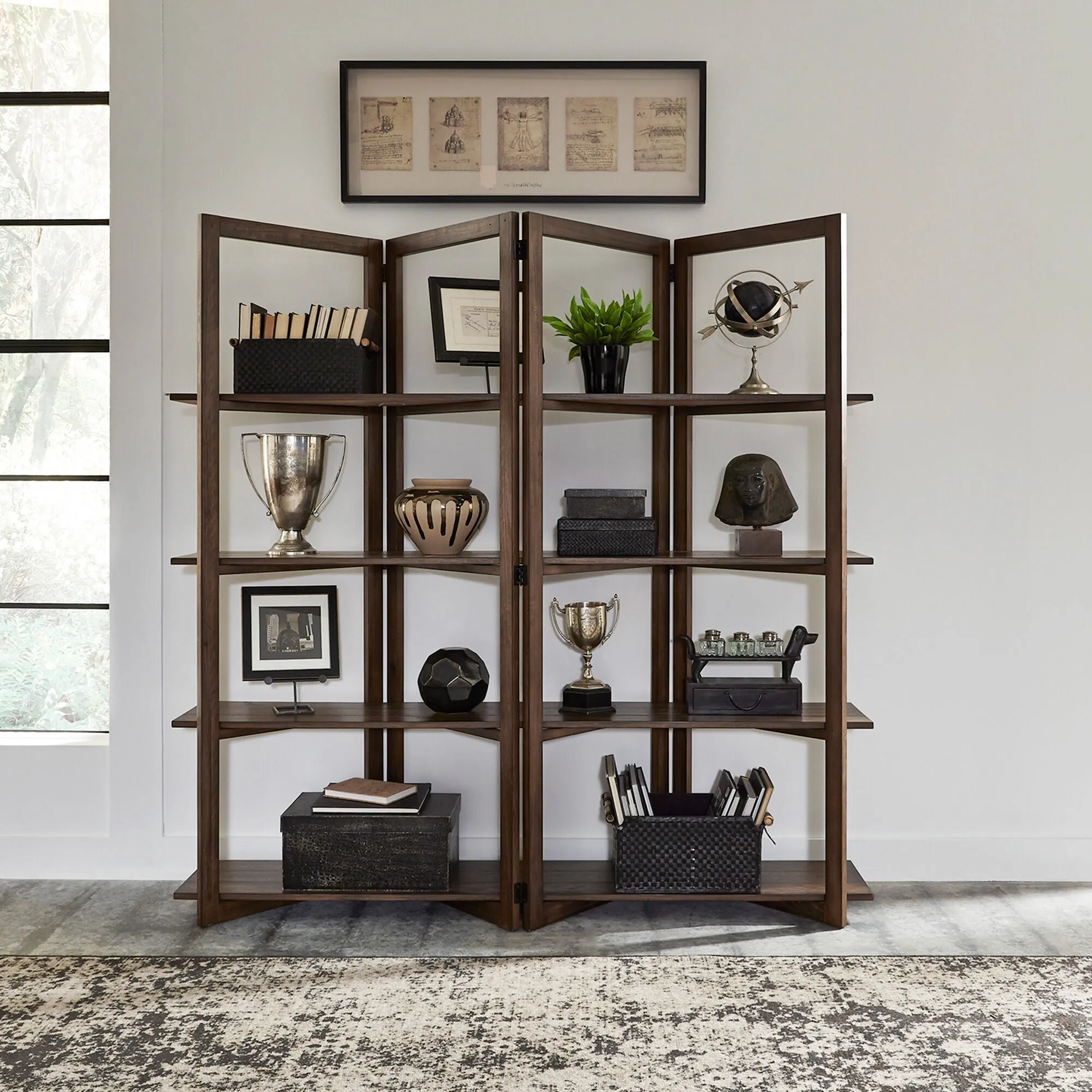 Lennox Open Bookcase