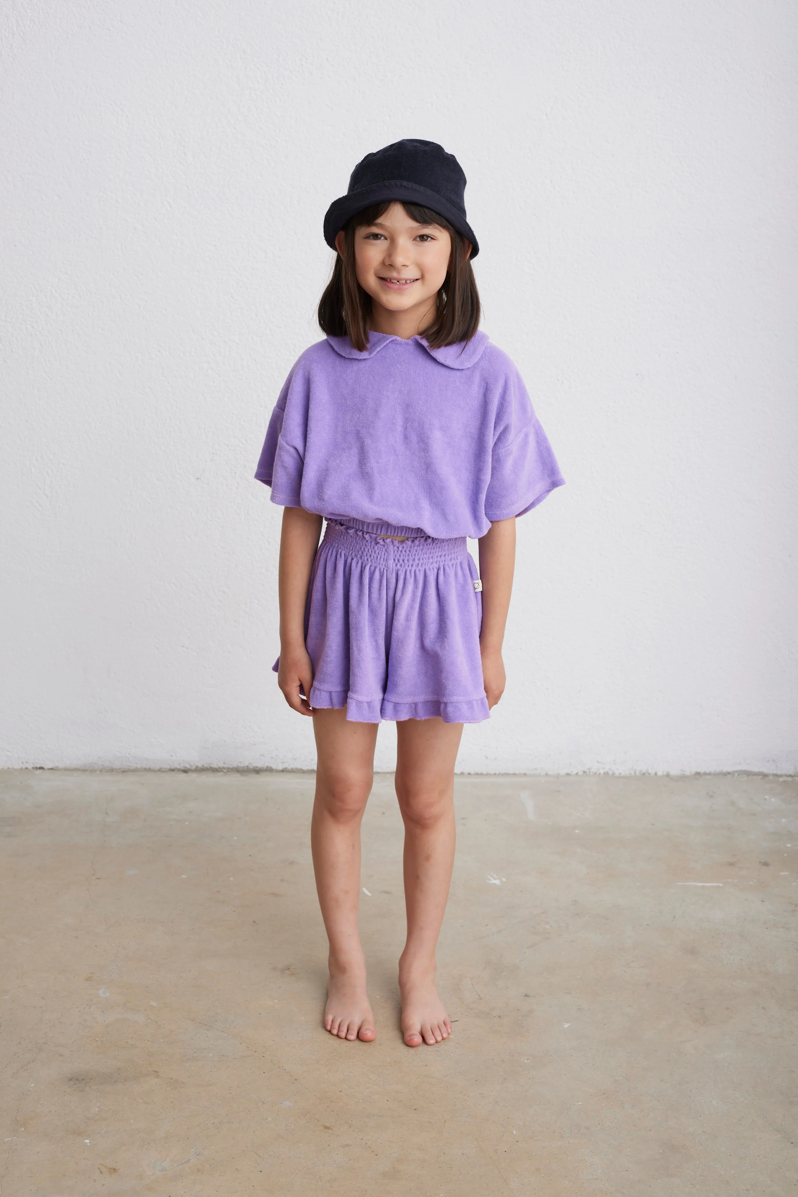 Lilac Towelling Top