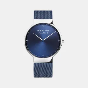 Men's Blue Analog Stainless Steel Watch 15540-307