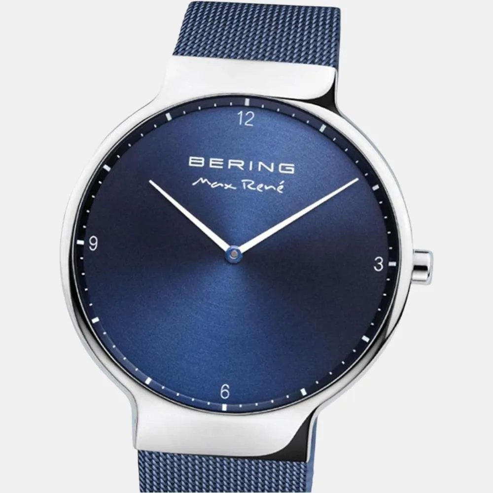 Men's Blue Analog Stainless Steel Watch 15540-307