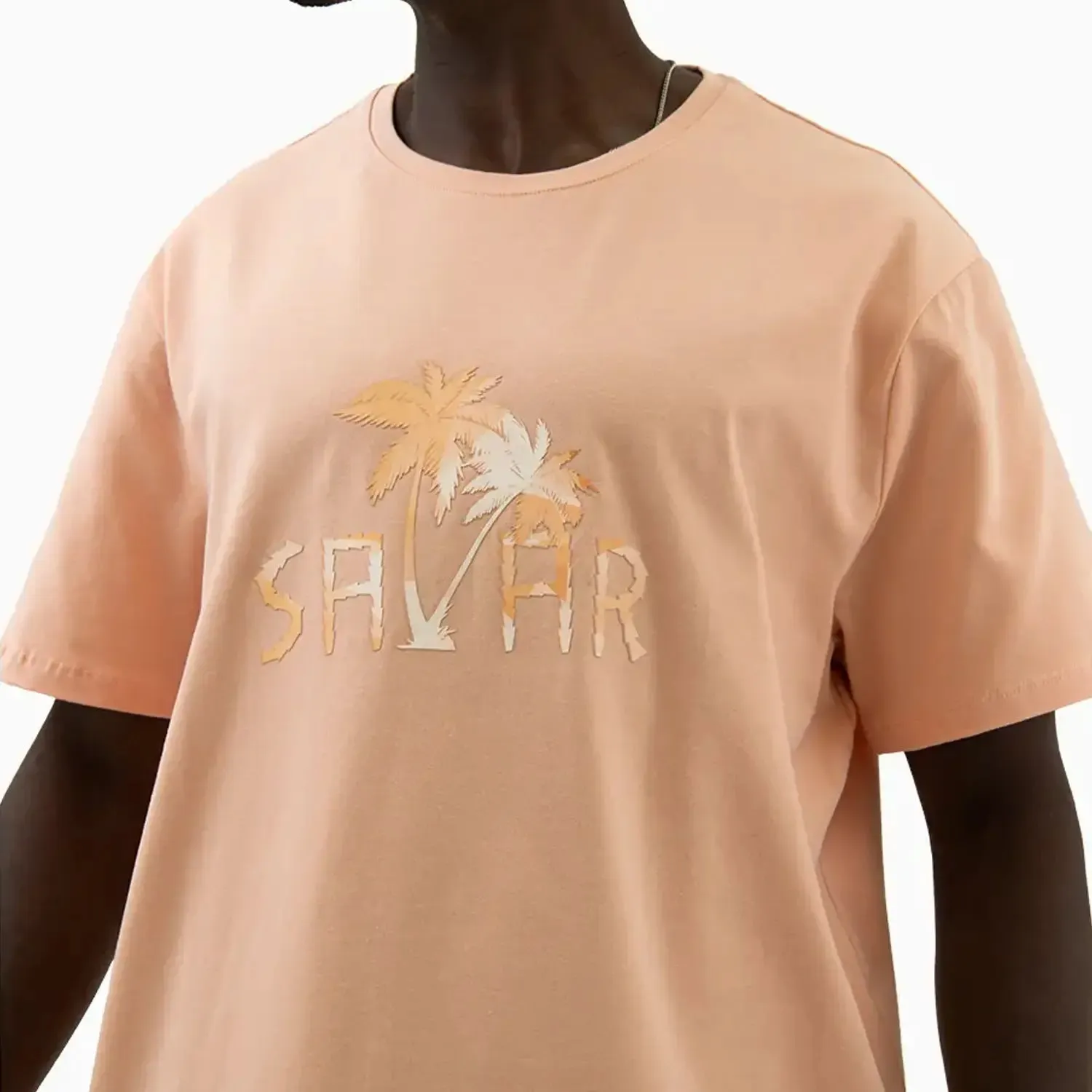 Men's Palm Tree Graphic Short Sleeves T-Shirt