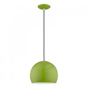 METAL 1 LIGHT MINI PENDANT, SHINY APPLE GREEN