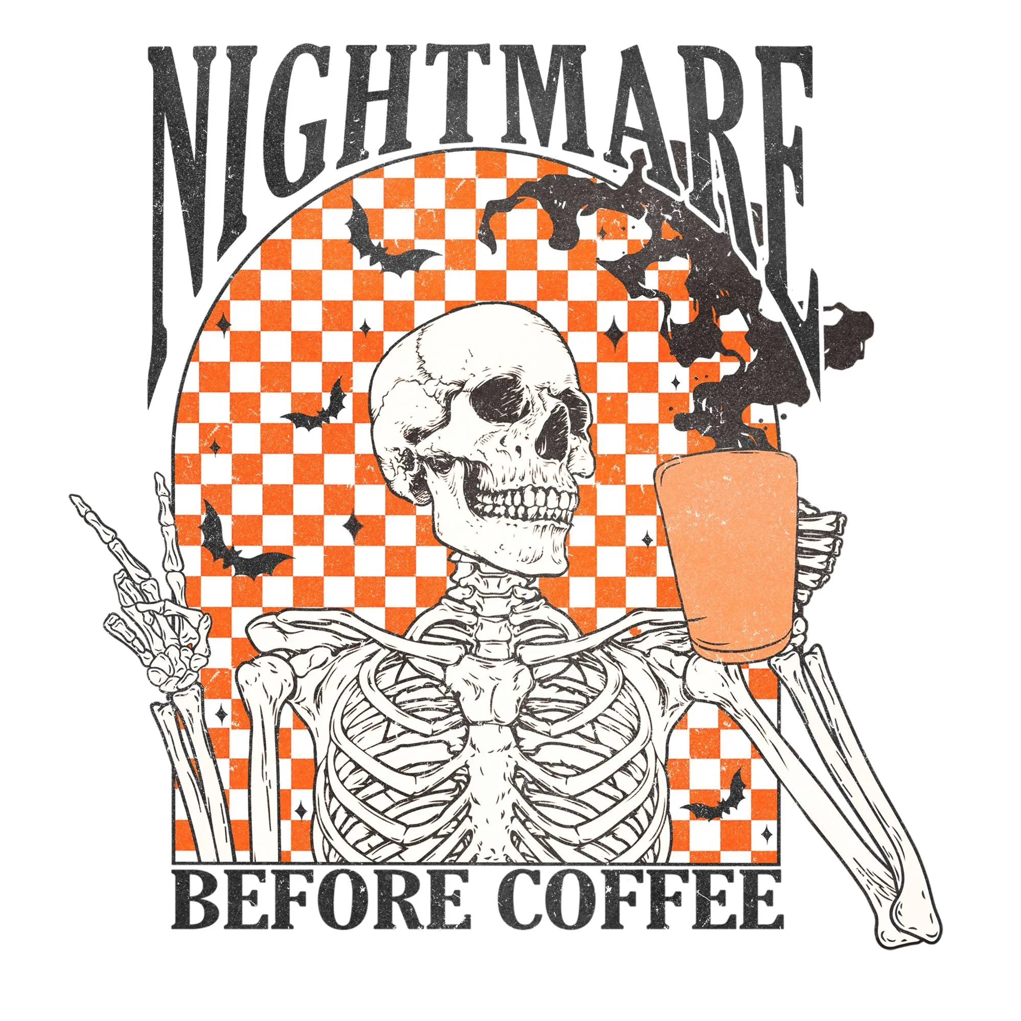 Nightmare Before Coffee Crewneck Sweatshirt