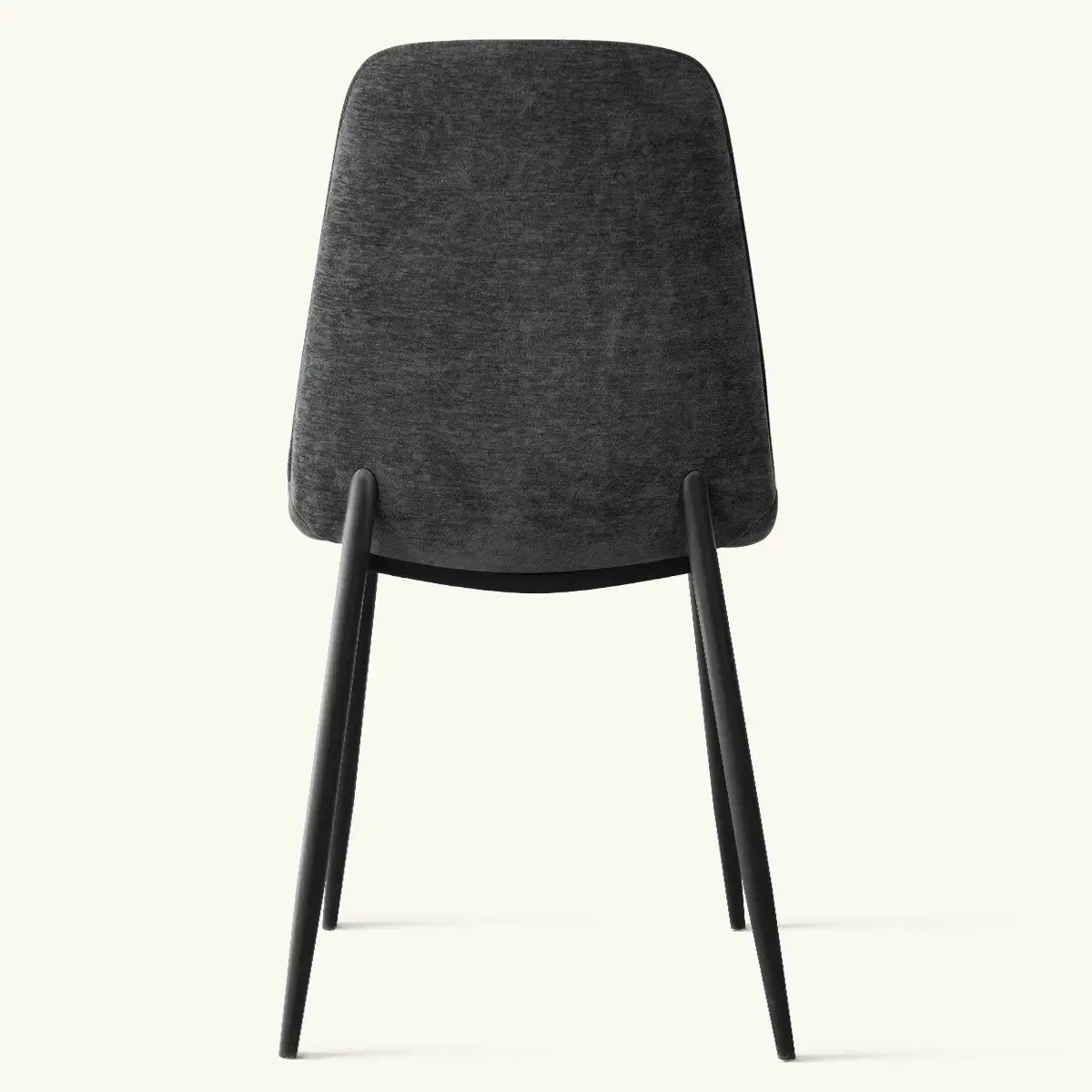 Oslo Modern Chenille Dining Chair with Metal Legs (Set of 4)