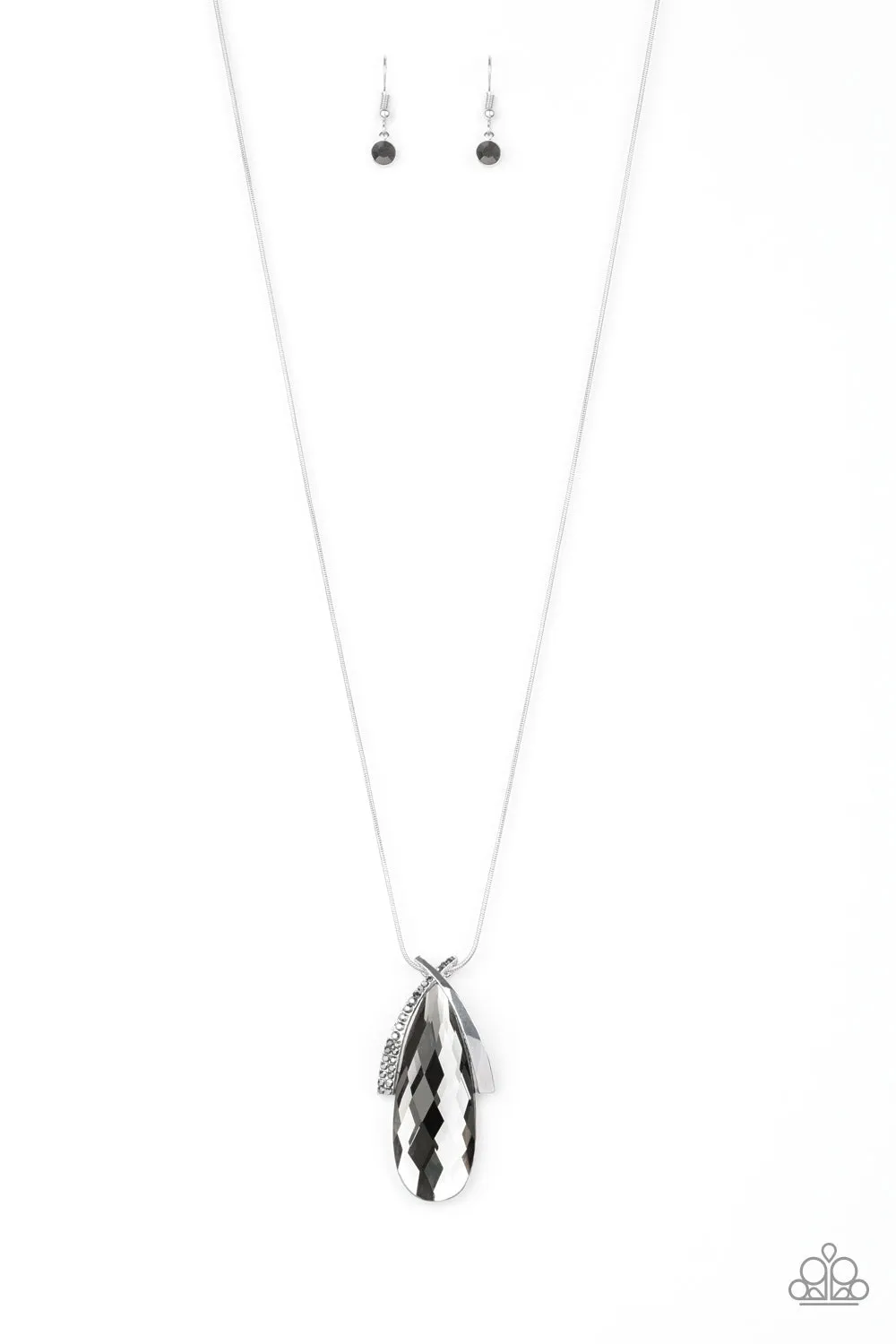 Paparazzi Accessories - Stellar Sophistication #N217 Box 3 - Silver Necklace