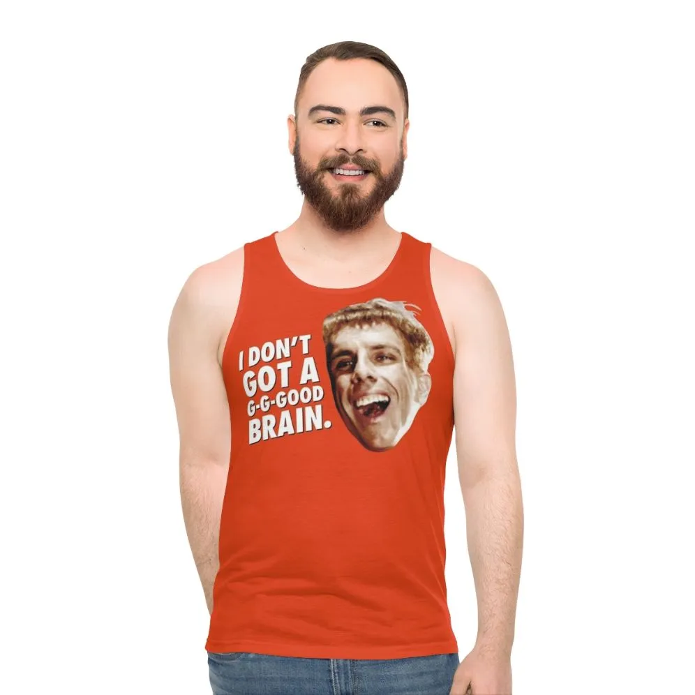 "I Don't Got a Good Brain" Unisex Tank Top | Funny Pop Culture Meme Shirt