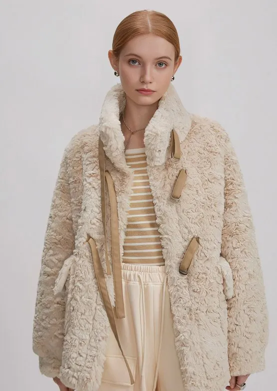 Rabbit  Hair Short Coat