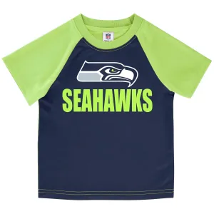 Seattle Seahawks Toddler Boys Short Sleeve Tee Shirt