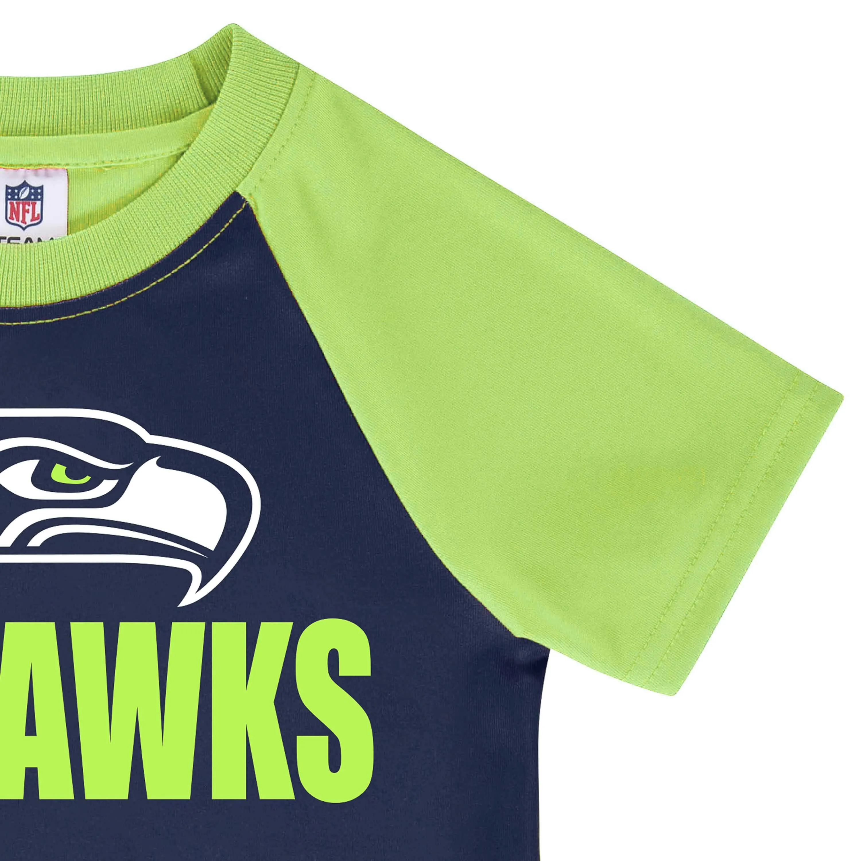 Seattle Seahawks Toddler Boys Short Sleeve Tee Shirt