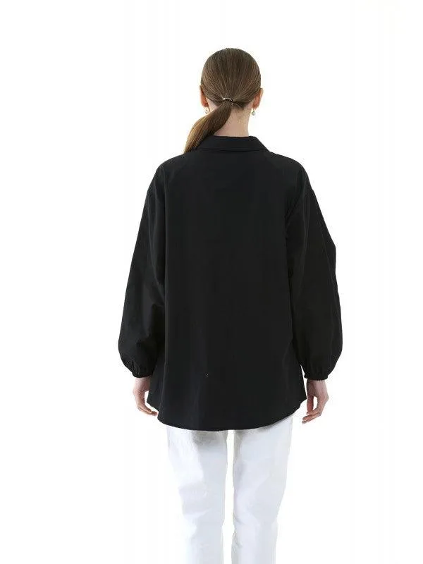 SIMPLE FASHION WOMEN'S LONG SHIRT - 2