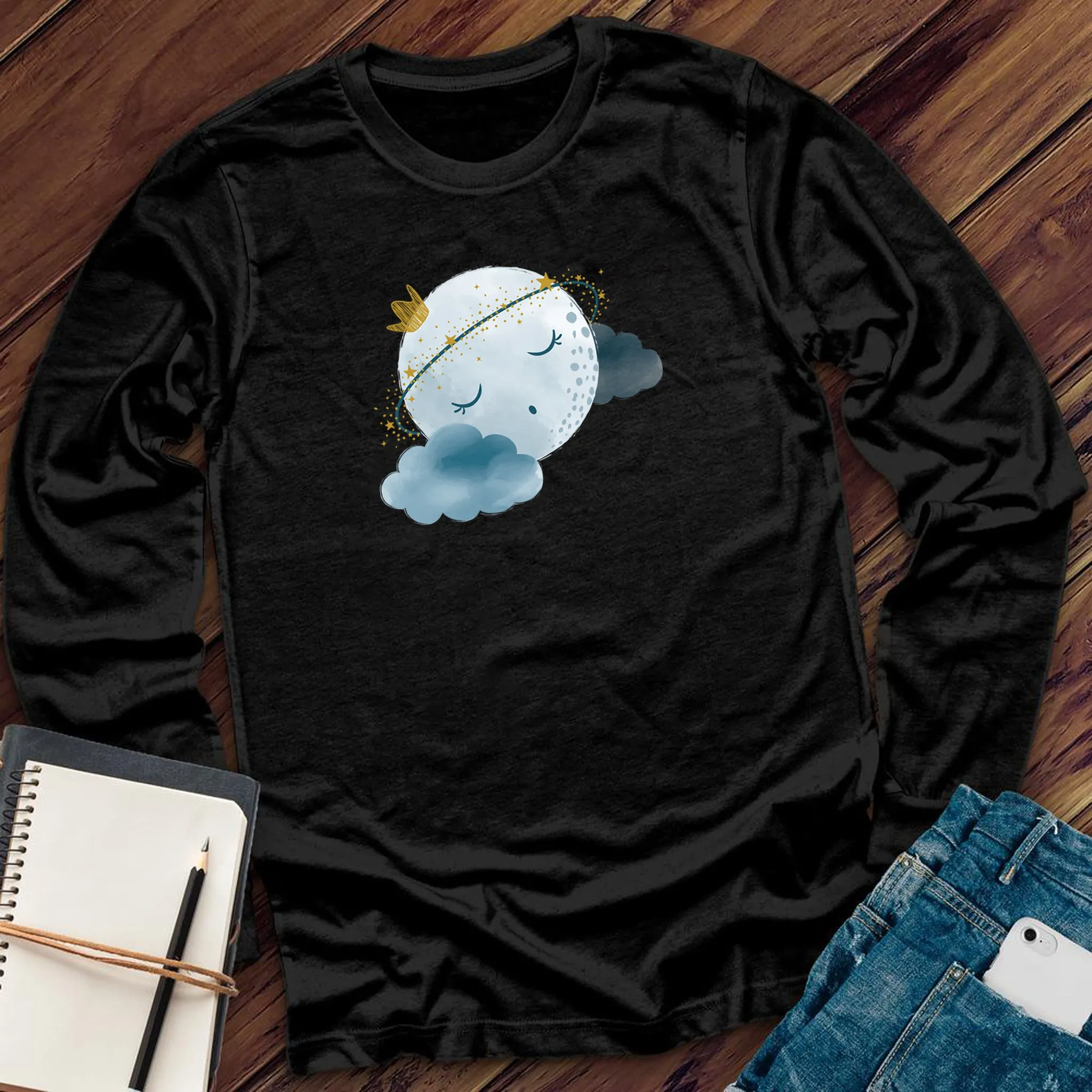 Sleepy Moon Long Sleeve