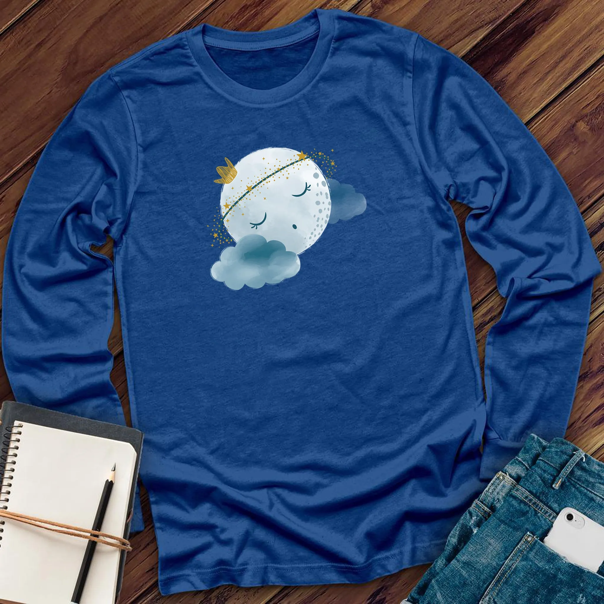 Sleepy Moon Long Sleeve