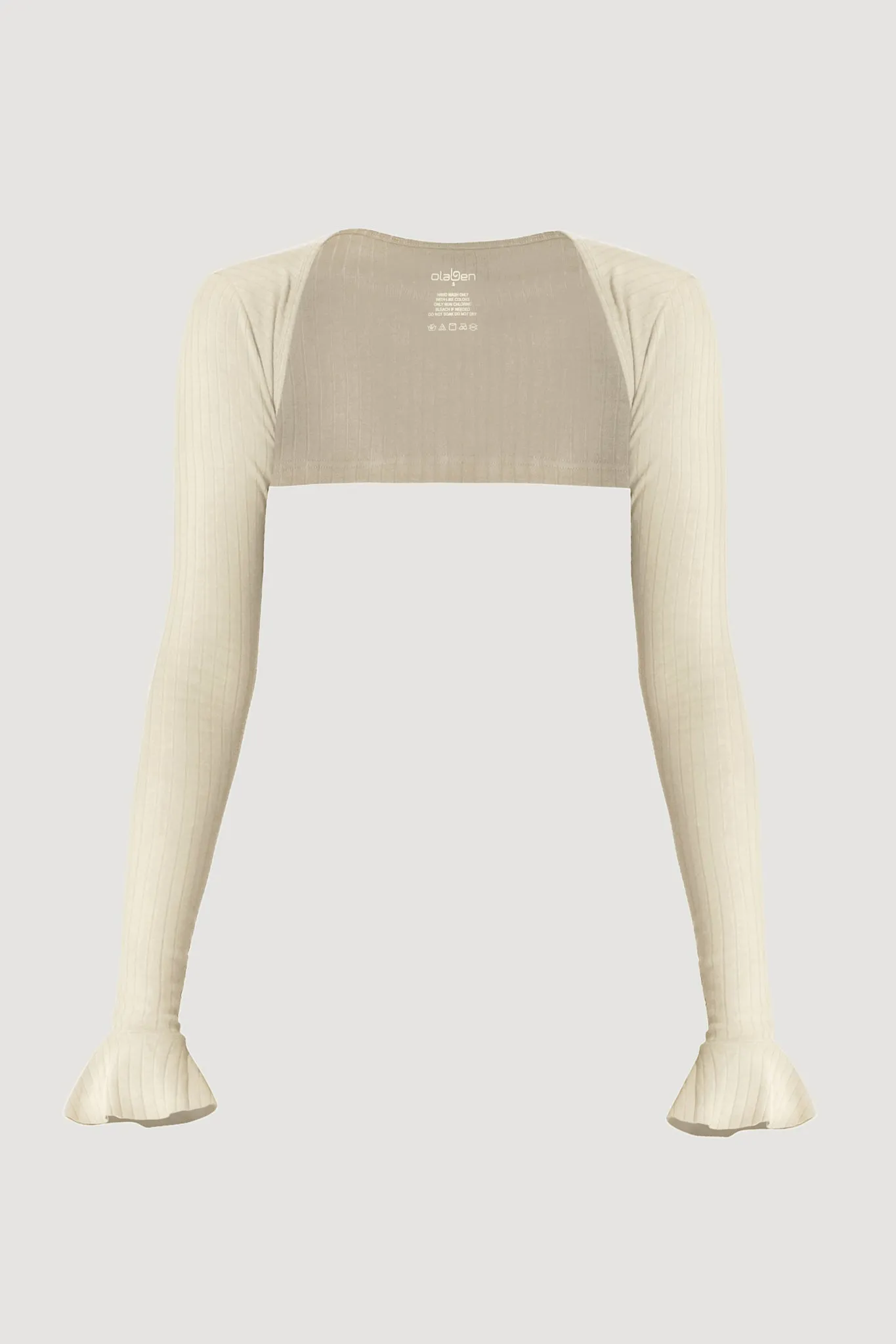 Stylized Bolero Crop - Cream