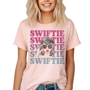 Swiftie peach t-shirt