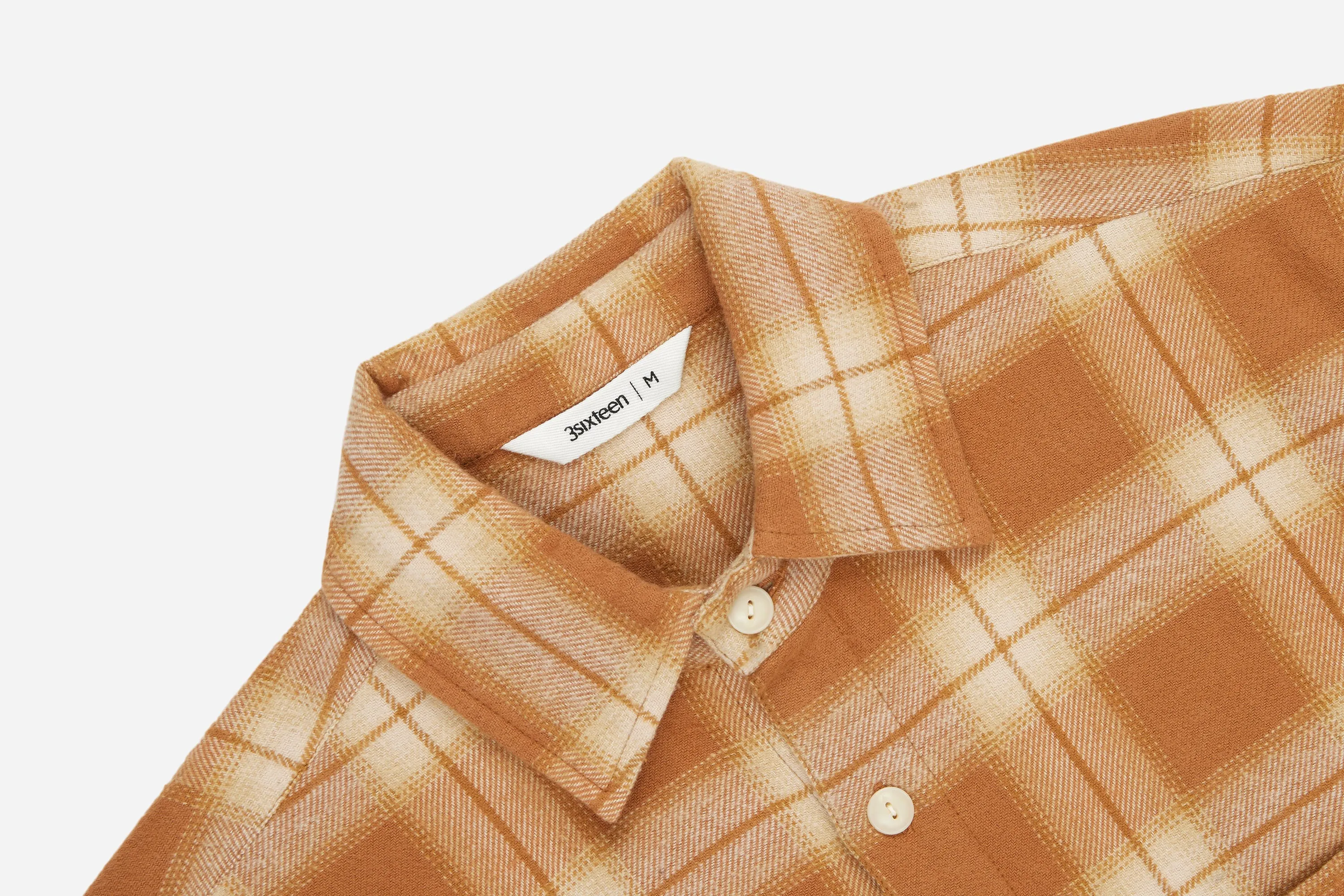 Utility Flannel ~ Amber Plaid