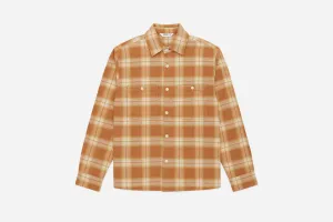 Utility Flannel ~ Amber Plaid